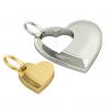 twin hearts, mother and daughter cobo pendant, made of 925 sterling silver / 21