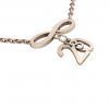 necklace, infinity – March 20th, made of 18k rose gold vermeil on 925 sterling silver /42cm with 8cm extension