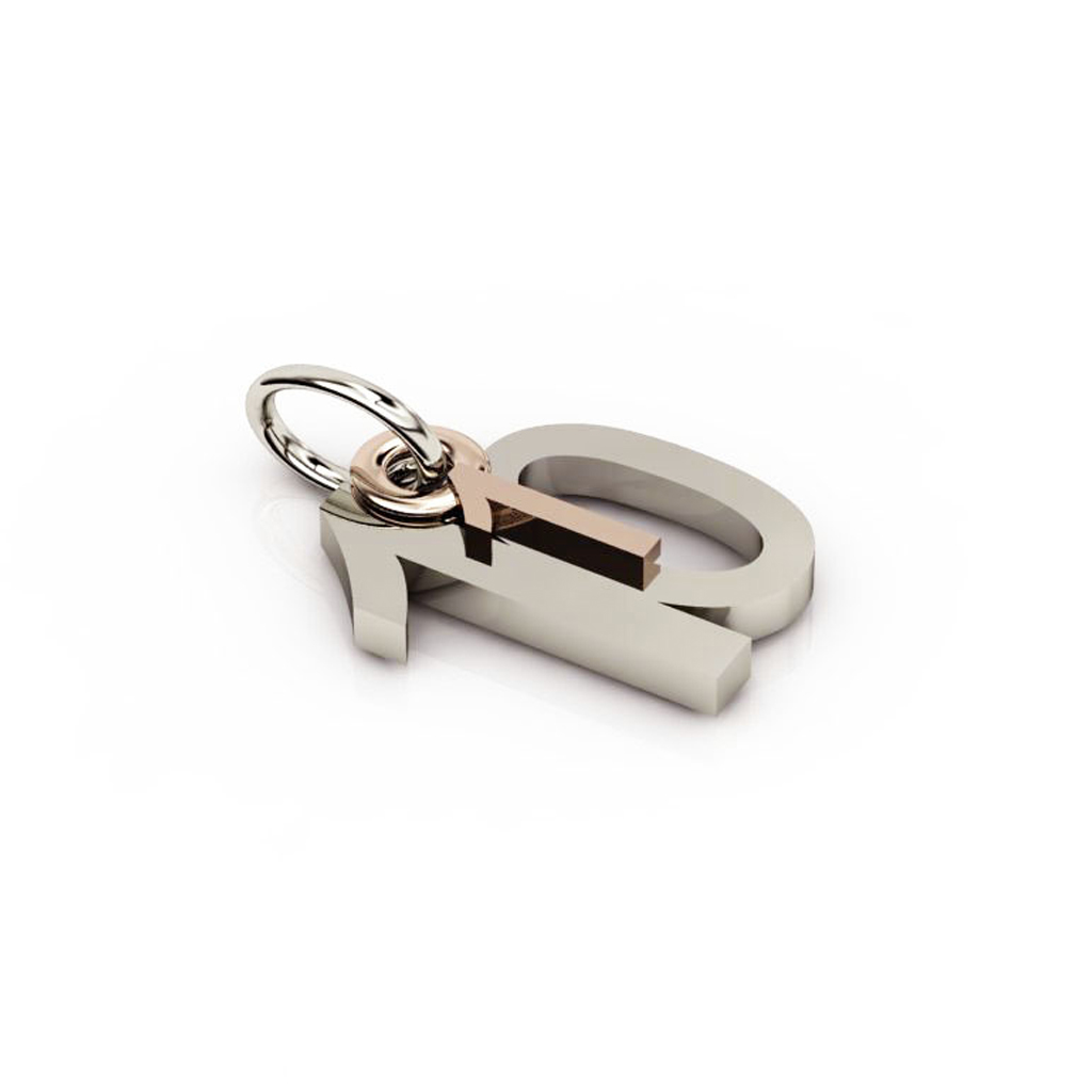 date pendant January 10th made of 925 sterling silver / 23