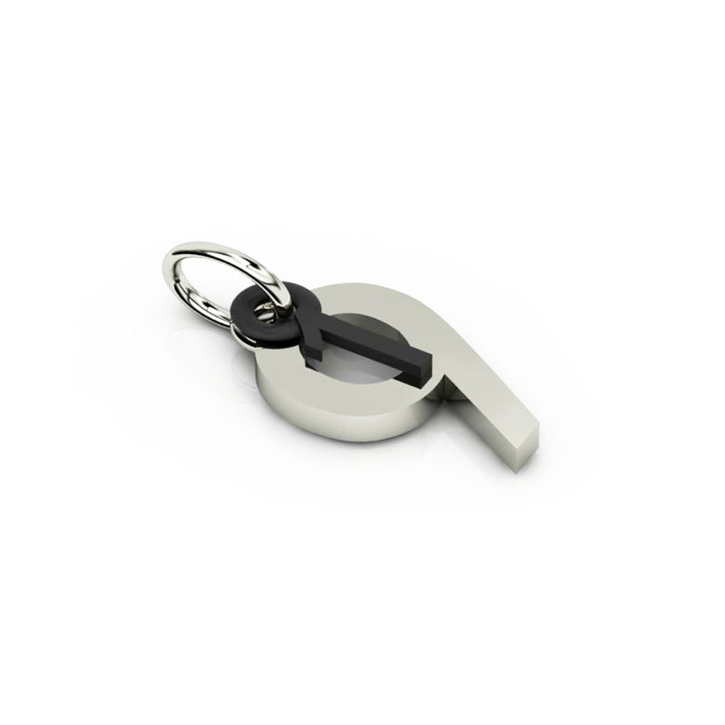 date pendant January 9th made of 925 sterling silver / 24