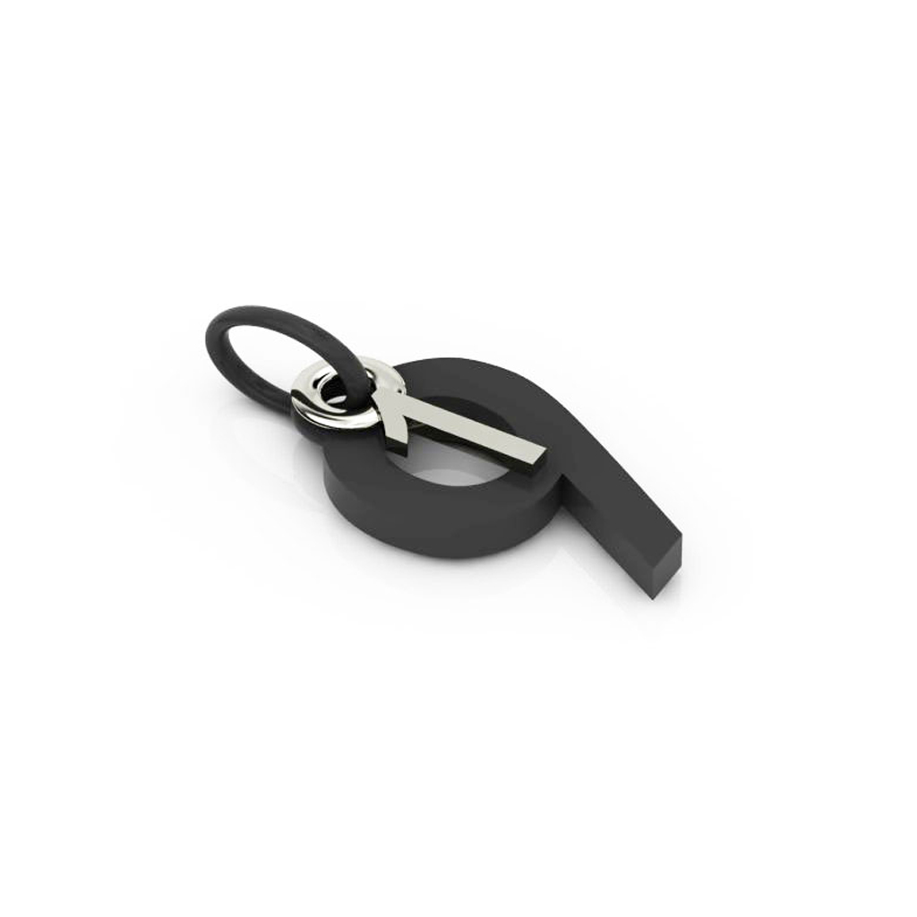 date pendant January 9th made of 925 sterling silver / 42