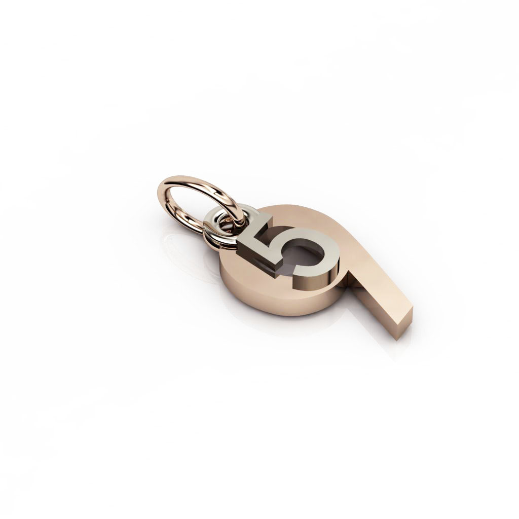 date pendant May 9th made of 925 sterling silver / 32