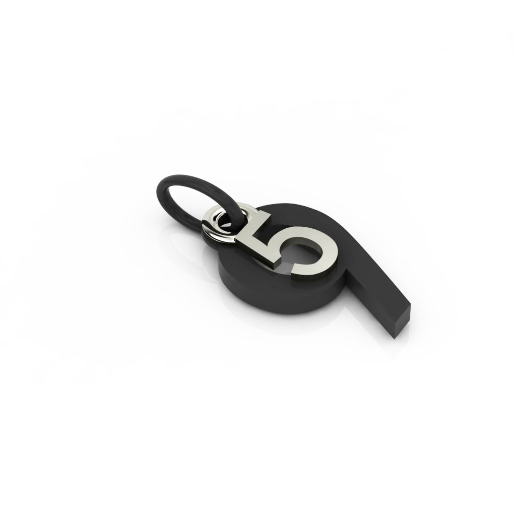 date pendant May 9th made of 925 sterling silver / 42