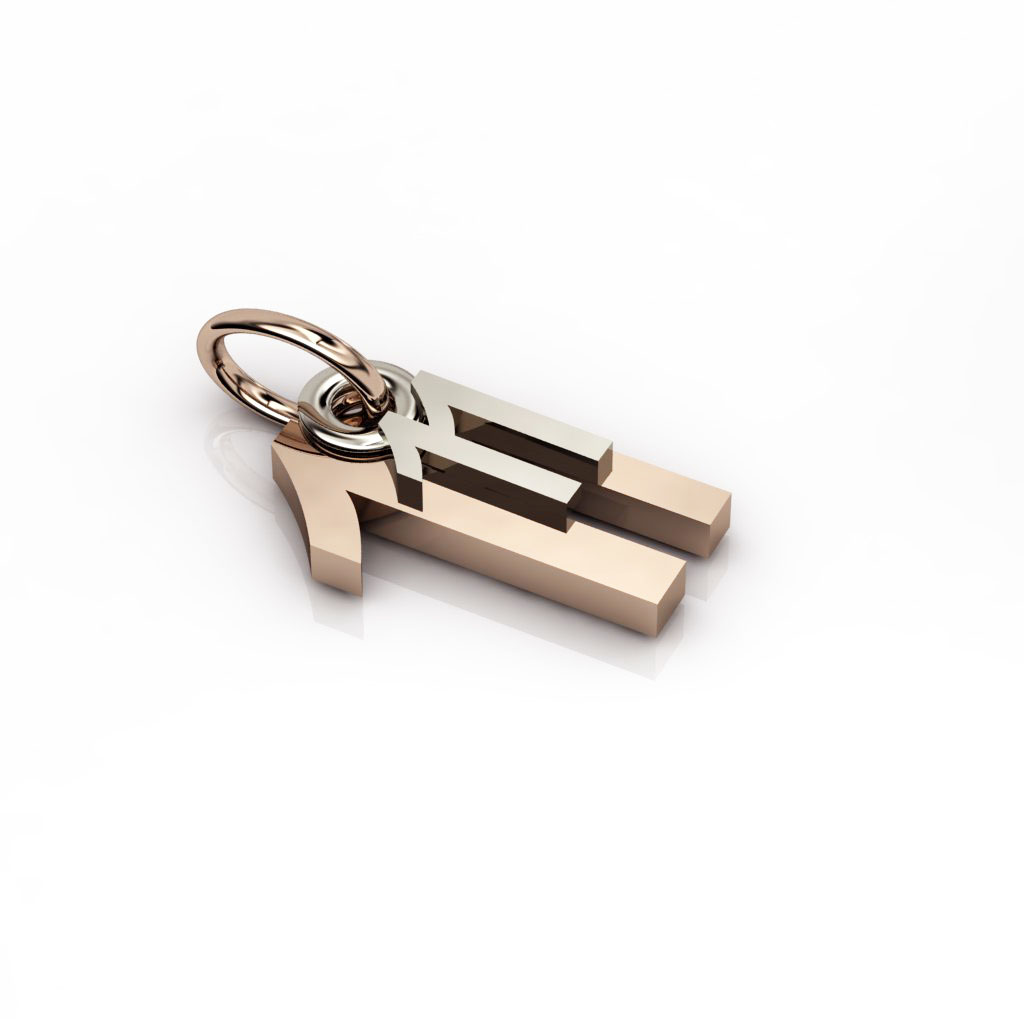 date pendant November 11th made of 925 sterling silver / 32