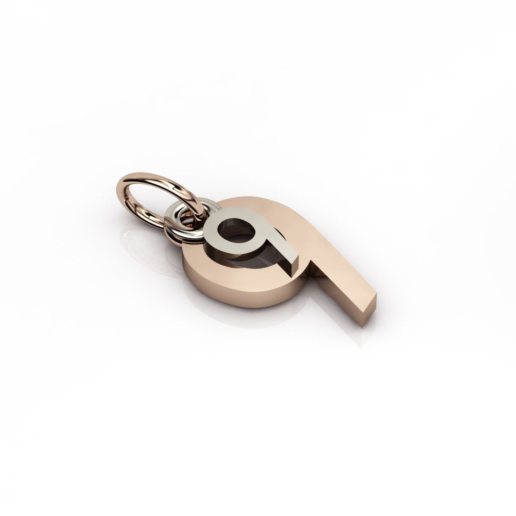 date pendant September 9th made of 925 sterling silver / 32