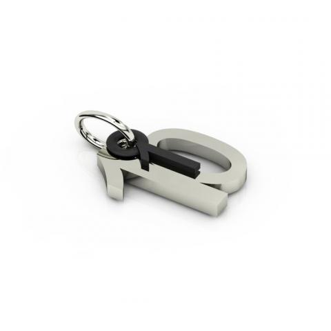 date pendant January 10th made of 925 sterling silver / 24 date pendant January 10th made of 925 sterling silver / 24