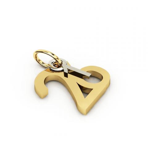date pendant January 26th made of 925 sterling silver / 12