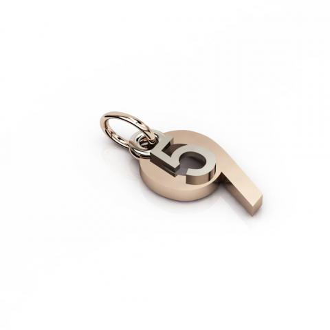 date pendant May 9th made of 925 sterling silver / 32
