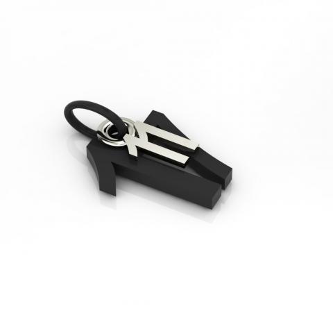 date pendant November 17th made of 925 sterling silver / 42 date pendant November 17th made of 925 sterling silver / 42