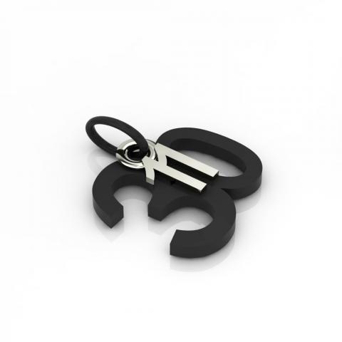 date pendant November 30th made of 925 sterling silver / 42