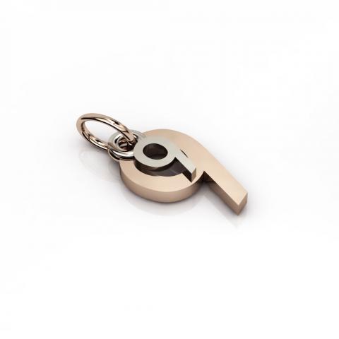 date pendant September 9th made of 925 sterling silver / 32