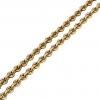 rollo-98 chain necklace, made of 18k yellow gold vermeil on 925 sterling silver / 40 cm – 15,75''