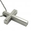 Triple Cross 7, made of 925 sterling silver / white-white-white