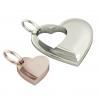 twin hearts, mother and daughter cobo pendant, made of 925 sterling silver / 23