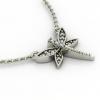 Dragonfly 1 Necklace, made of 925 sterling silver / 18k white gold finish with zircon