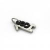 date pendant August 14th made of 925 sterling silver, set with a brilliant diamond of 0,005 ct / 24  