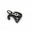 date pendant August 20th made of 925 sterling silver, set with a brilliant diamond of 0,005 ct / 42  