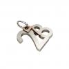 date pendant July 28th made of 925 sterling silver / 23