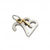 date pendant July 28th made of 925 sterling silver, set with a brilliant diamond of 0,005 ct / 21