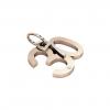 date pendant July 30th made of 925 sterling silver, set with a brilliant diamond of 0,005 ct / 32