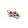 date pendant June 19th made of 925 sterling silver / 21