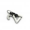 date pendant March 21st made of 925 sterling silver, set with a brilliant diamond of 0,005 ct / 24  