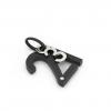 date pendant March 21st made of 925 sterling silver, set with a brilliant diamond of 0,005 ct / 42  