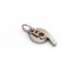 date pendant May 9th made of 925 sterling silver, set with a brilliant diamond of 0,005 ct / 23 