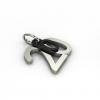 date pendant October 20th made of 925 sterling silver / 24