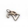 date pendant October 21st made of 925 sterling silver / 23