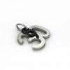 date pendant September 30th made of 925 sterling silver / 24
