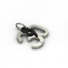 date pendant September 30th made of 925 sterling silver, set with a brilliant diamond of 0,005 ct / 24  