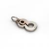 date pendant September 8th made of 925 sterling silver, set with a brilliant diamond of 0,005 ct / 23 