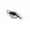 date pendant September 9th made of 925 sterling silver, set with a brilliant diamond of 0,005 ct / 24  