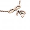 necklace, infinity – August 20th, made of 18k rose gold vermeil on 925 sterling silver /42cm with 8cm extension