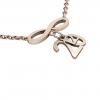 necklace, infinity – December 20th, made of 18k rose gold vermeil on 925 sterling silver /42cm with 8cm extension