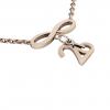 necklace, infinity – January 26th, made of 18k rose gold vermeil on 925 sterling silver /42cm with 8cm extension