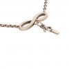 necklace, infinity – June 1st, made of 18k rose gold vermeil on 925 sterling silver /42cm with 8cm extension