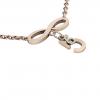 necklace, infinity – June 5th, made of 18k rose gold vermeil on 925 sterling silver /42cm with 8cm extension