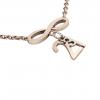 necklace, infinity – March 21st, made of 18k rose gold vermeil on 925 sterling silver /42cm with 8cm extension