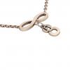 necklace, infinity – May 8th, made of 18k rose gold vermeil on 925 sterling silver /42cm with 8cm extension