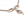 necklace, infinity – May 9th, made of 18k rose gold vermeil on 925 sterling silver /42cm with 8cm extension