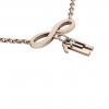 necklace, infinity – November 11th, made of 18k rose gold vermeil on 925 sterling silver /42cm with 8cm extension