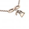 necklace, infinity – October 21st, made of 18k rose gold vermeil on 925 sterling silver /42cm with 8cm extension