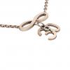 necklace, infinity – September 30th, made of 18k rose gold vermeil on 925 sterling silver /42cm with 8cm extension